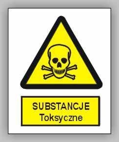 Znak Uwaga Substancje Toksyczne 225x275 PB