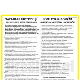 Instrukcja BHP ogólna dla wsz. pracown. FS UKRAINA
